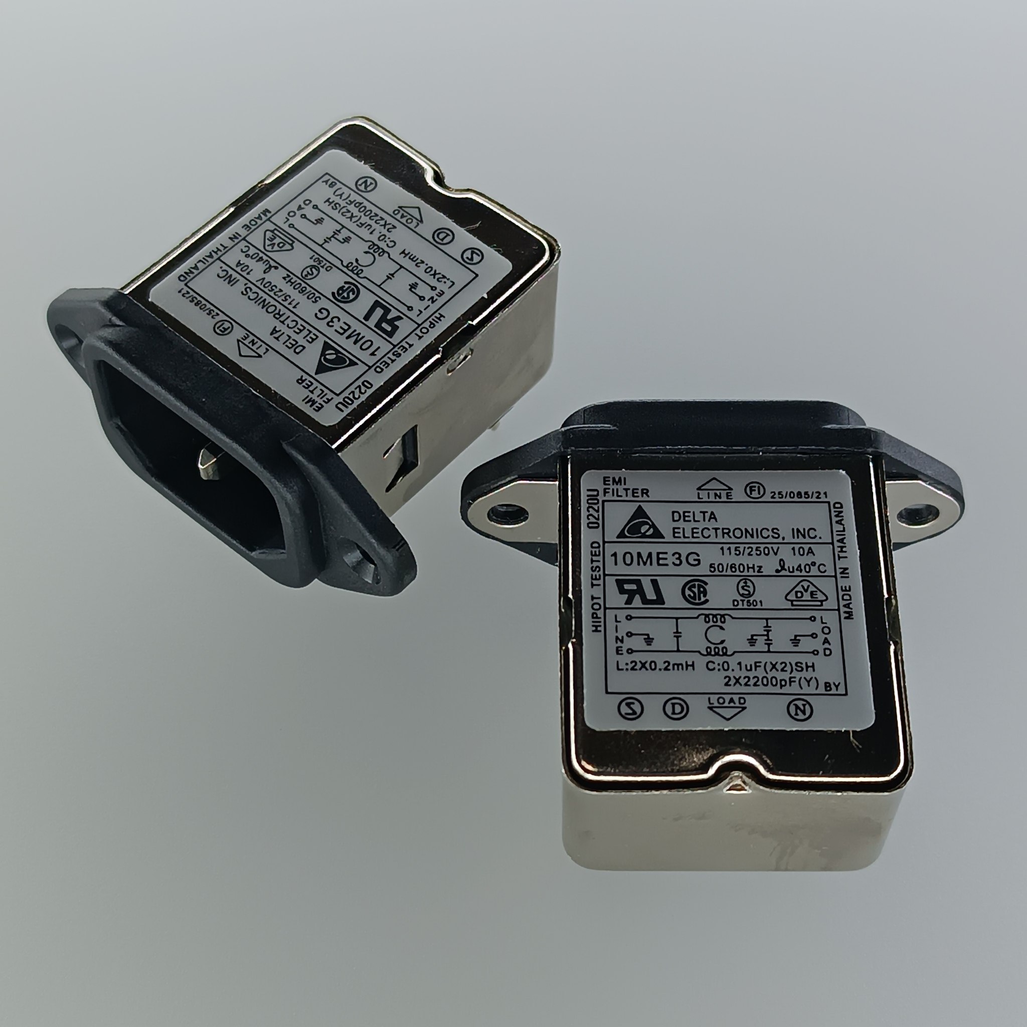 delta-noisefilter-10A-onboard-top-10ME3G نویز فیلتر رو بردی 10A مدل 10ME3G - تصویر 1