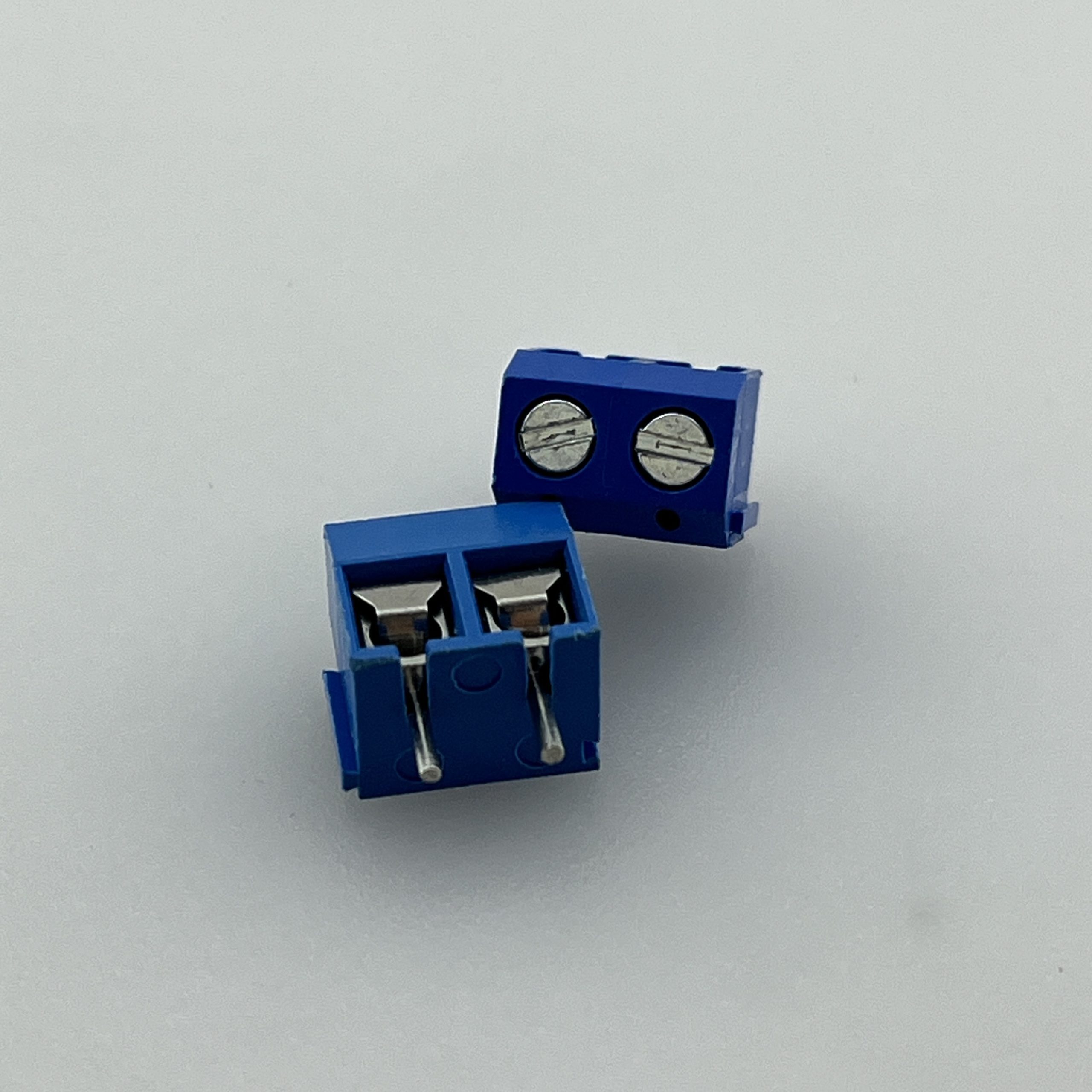 Blue-terminal-2-pin-onboard-kf300 ترمینال پیچی 2 پین kf300 - تصویر 1