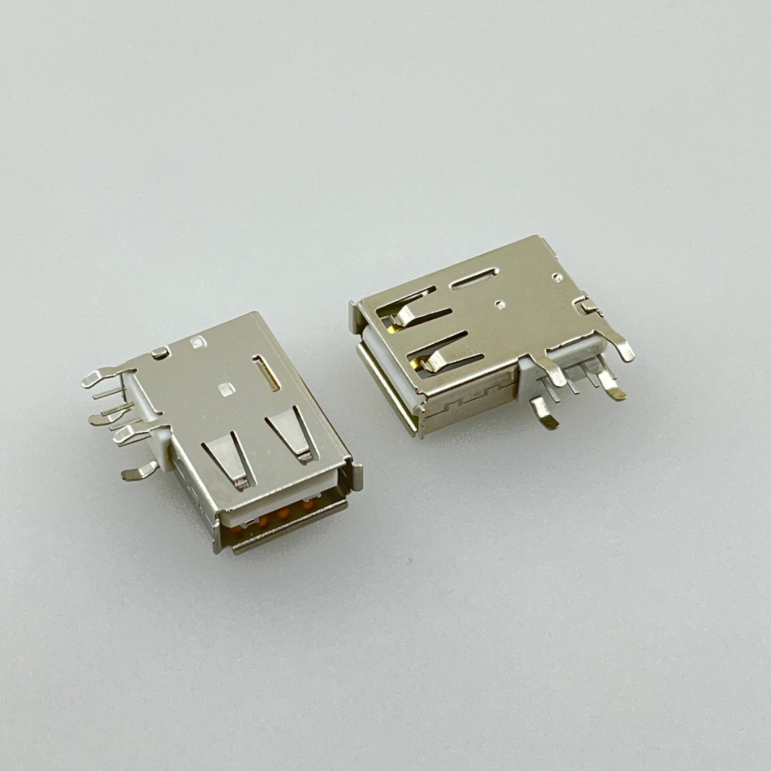 USB-connector-type-a-female-onboard-right کانکتور مادگی USB تایپ A رایت - تصویر 1