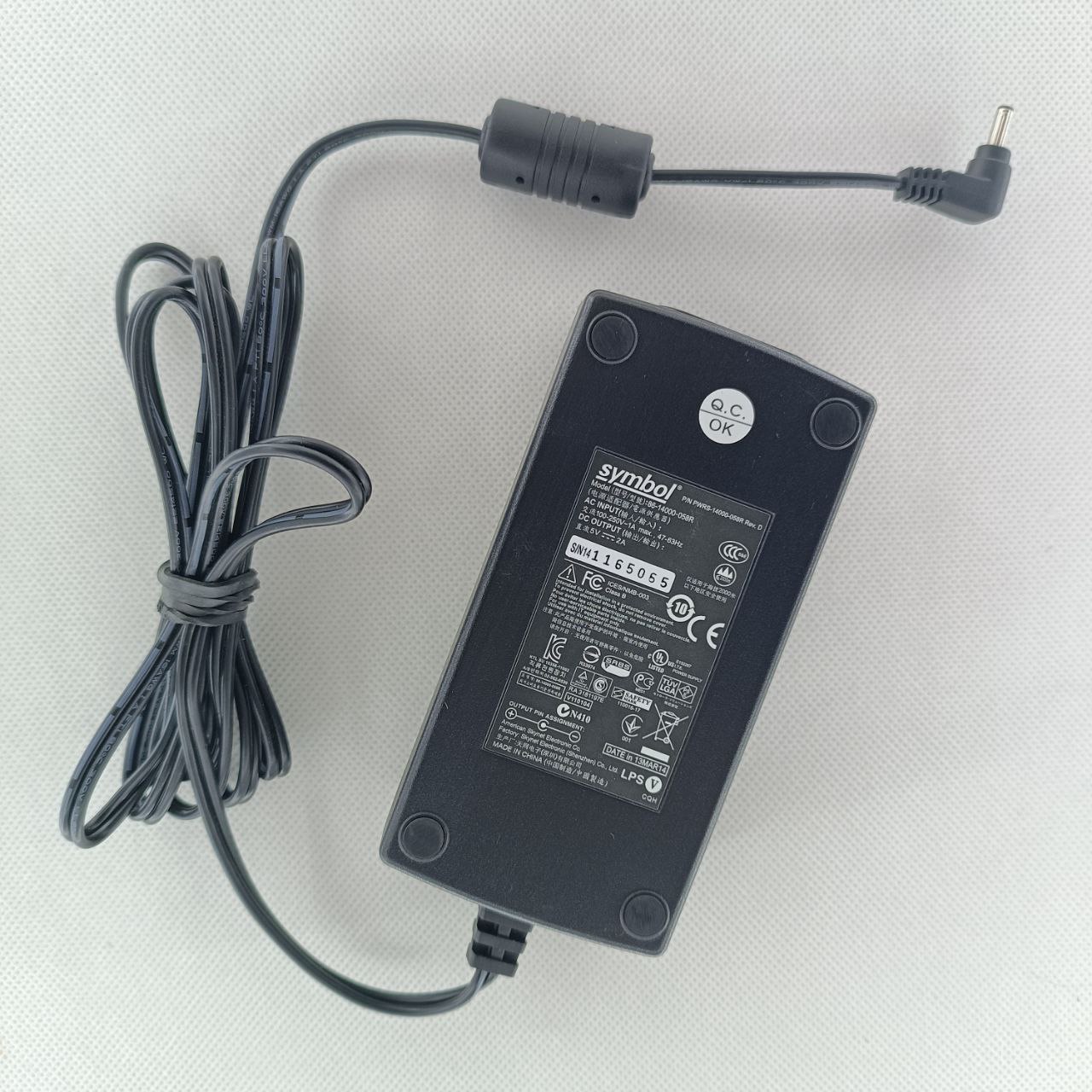 adapter5v-2A-code65-1.jpg آداپتور بین راهی 5 ولت 2 آمپر - تصویر 1