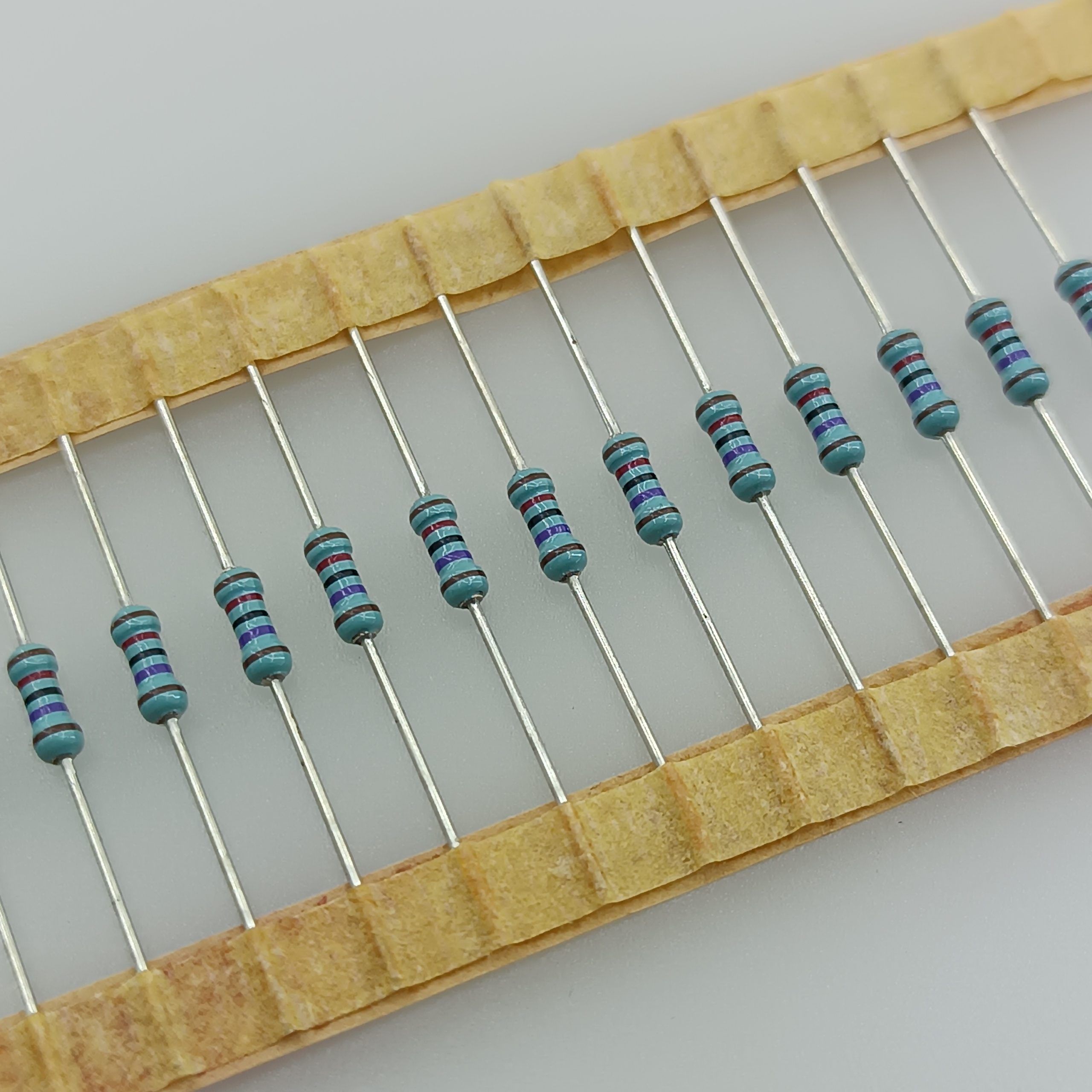 resistor-17kohm-0.25w مقاومت 17k اهم 1/4w بسته 20 عددی - تصویر 1