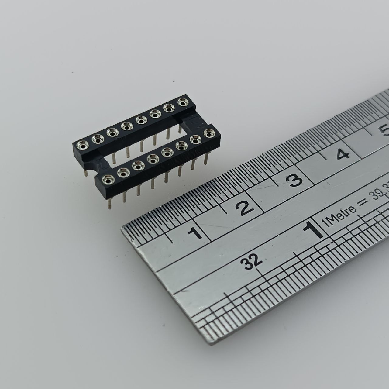 16-pin-military-ic-socket سوکت آیسی 16 پین نظامی با کیفیت - تصویر 1