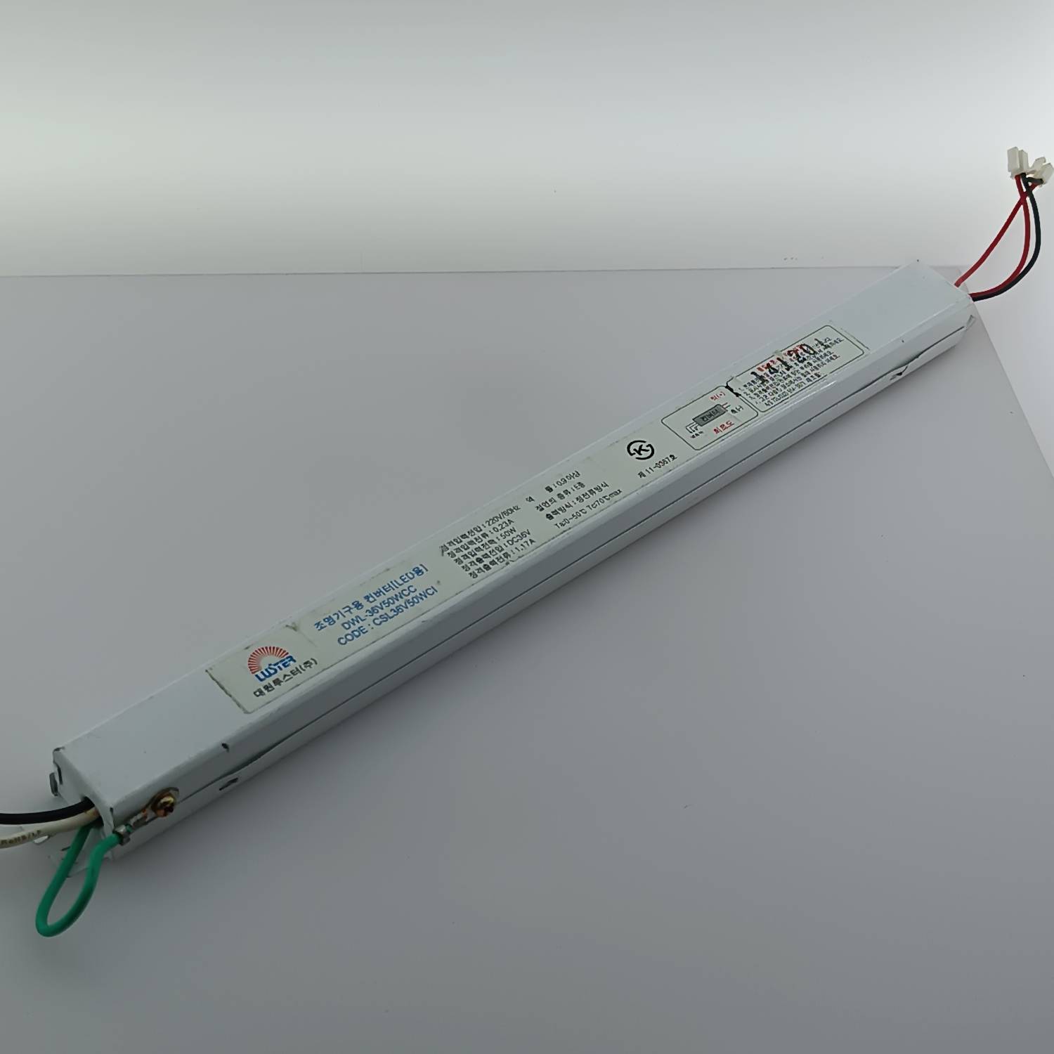 LED_DRIVER_50W_36V_LUSTER درایور ال ای دی 50 وات 36 ولت دوبل برند LUSTER - تصویر 1