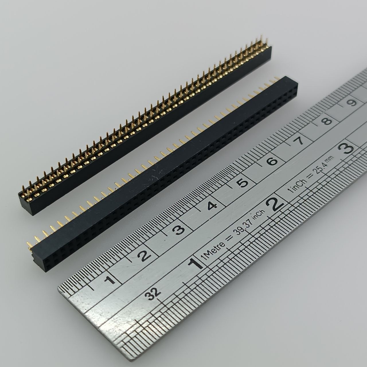 Pin-header-2x40-2mm-female پین هدر مادگی 2x40 سایز 2 میلی متر - تصویر 1