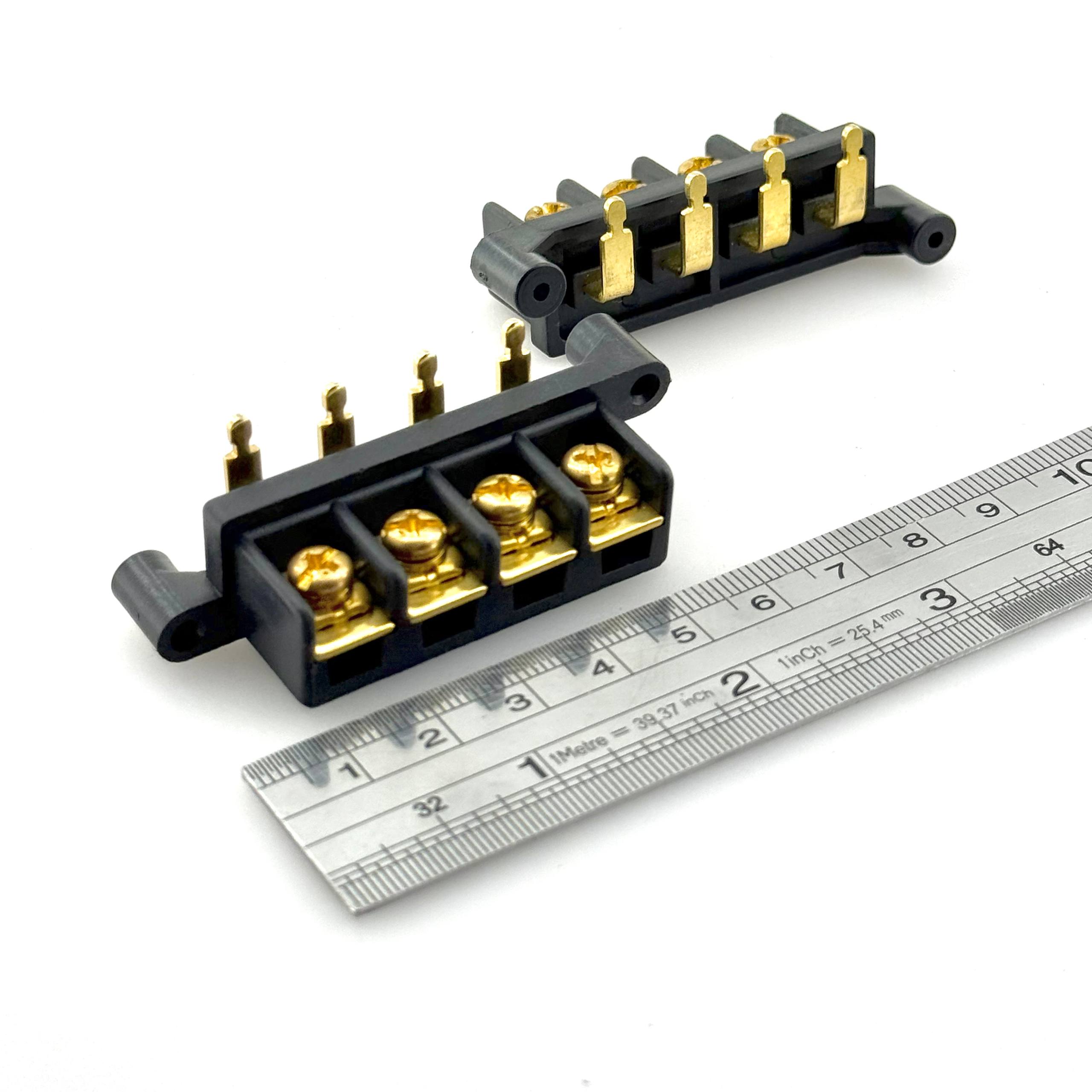 Terminal-power-4-pin-پنلی ترمینال آمپلی فایر 4 پین پنلی - تصویر 1
