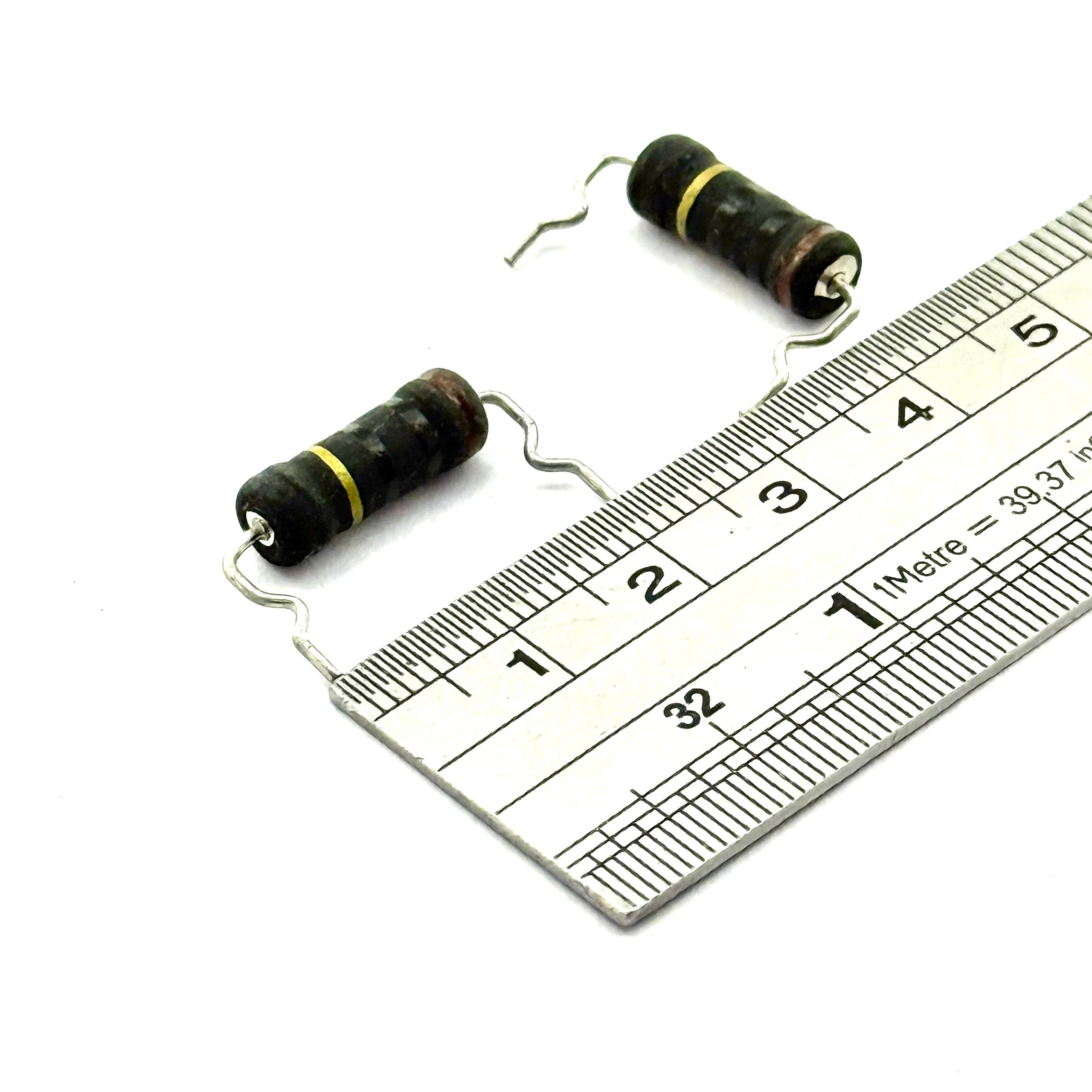resistor-10ohm-3w-type2 مقاومت 10 اهم 3 وات 5 درصد - تصویر 1