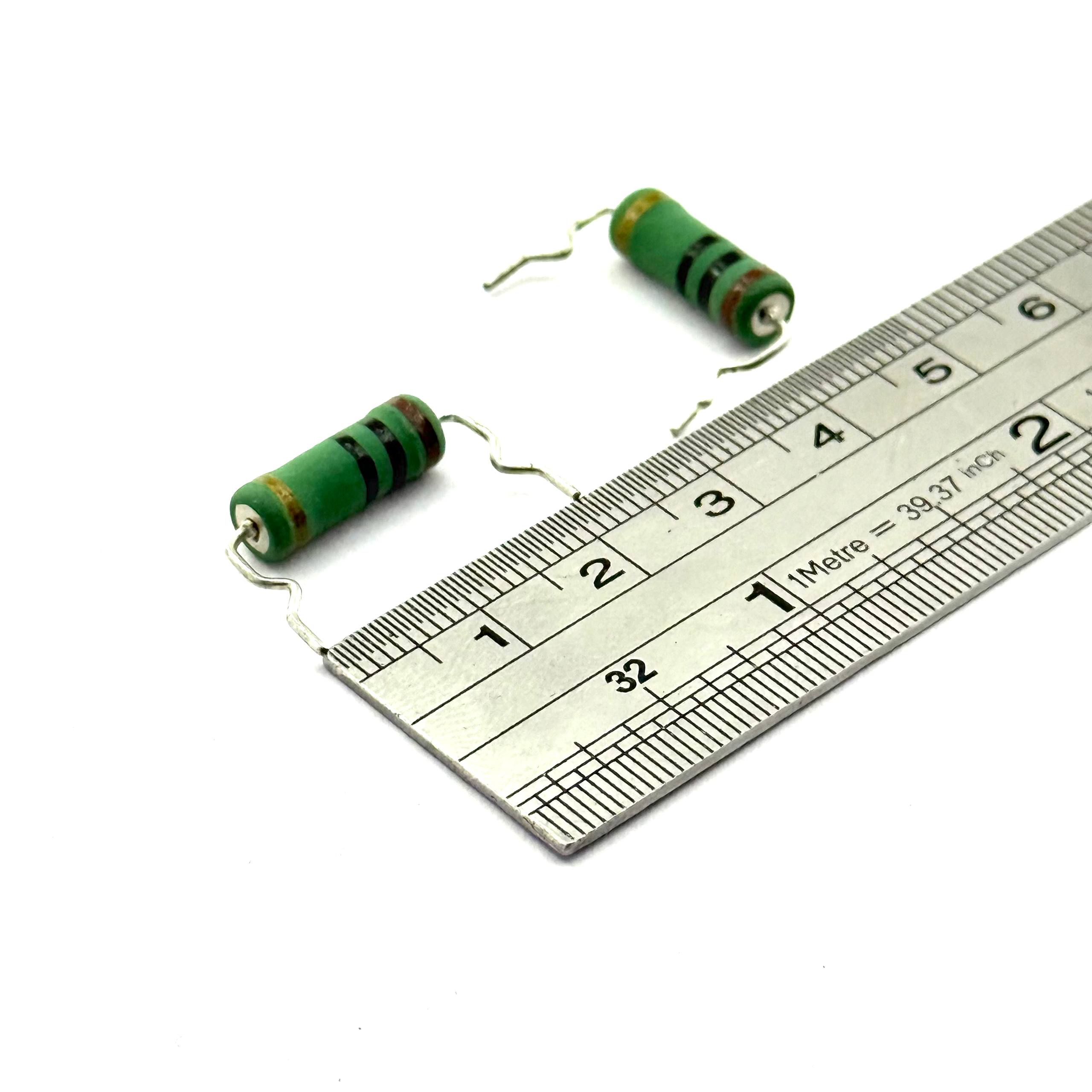resistor-10ohm-3w مقاومت 10 اهم 3 وات 5 درصد - تصویر 1