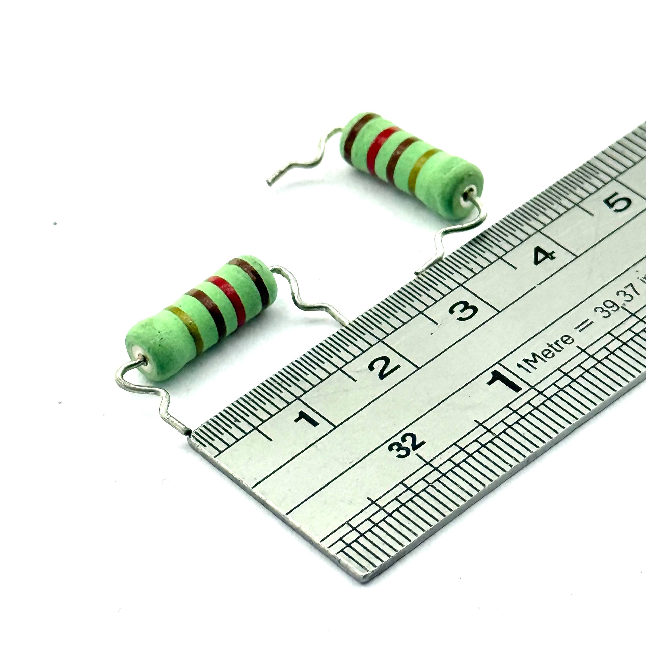 resistor-120ohm-3w مقاومت 120 اهم 3 وات 5 درصد - تصویر 1