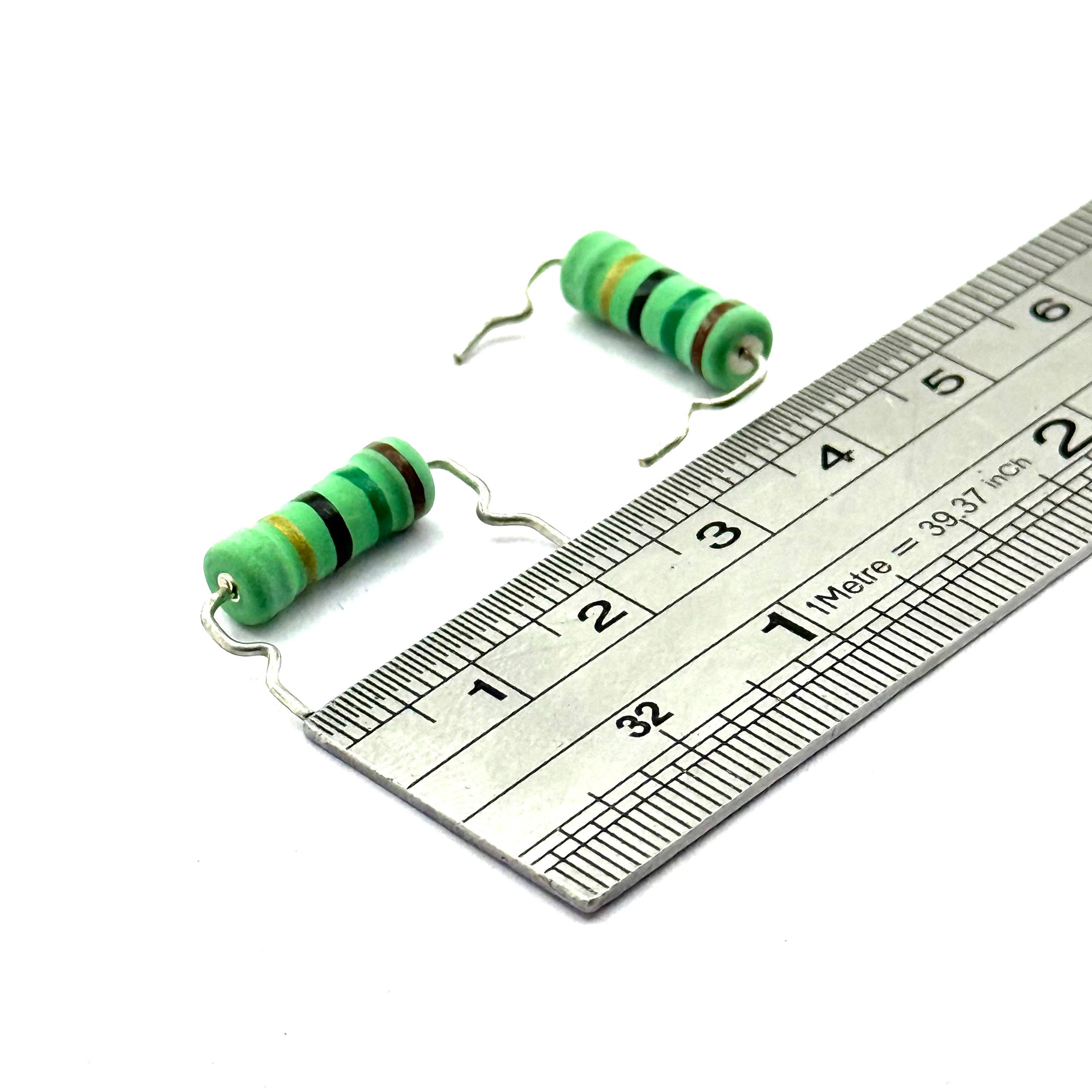 resistor-15ohm-3w مقاومت 15 اهم 3 وات 5 درصد - تصویر 1