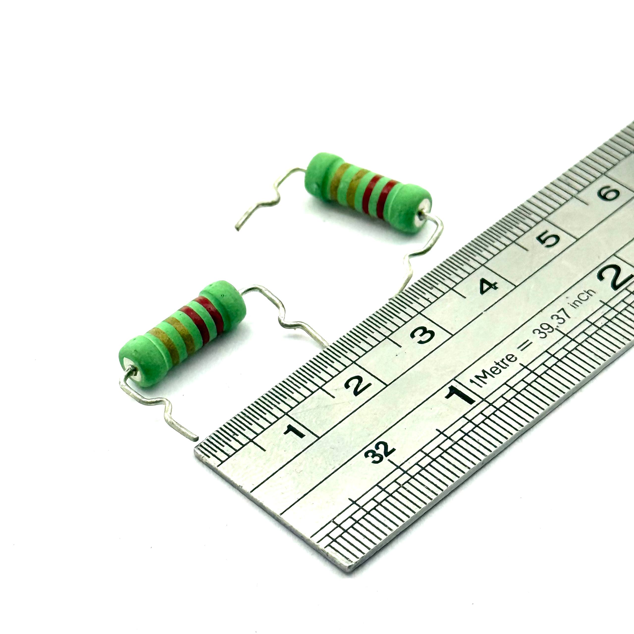 resistor-2.2ohm-3w مقاومت 2.2 اهم 3 وات 5 درصد - تصویر 1