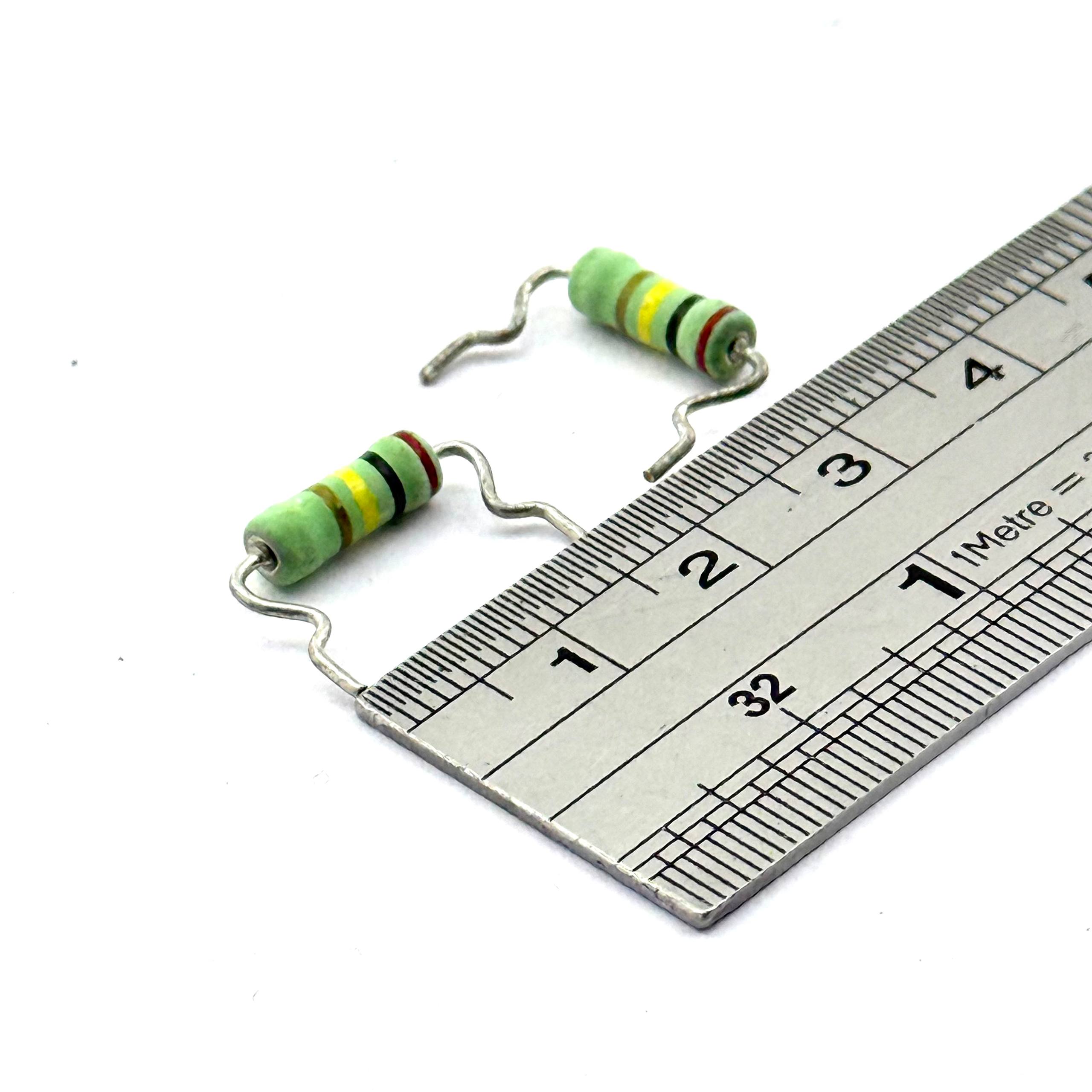 resistor-200kohm-2W مقاومت 200k اهم 2 وات 5 درصد - تصویر 1