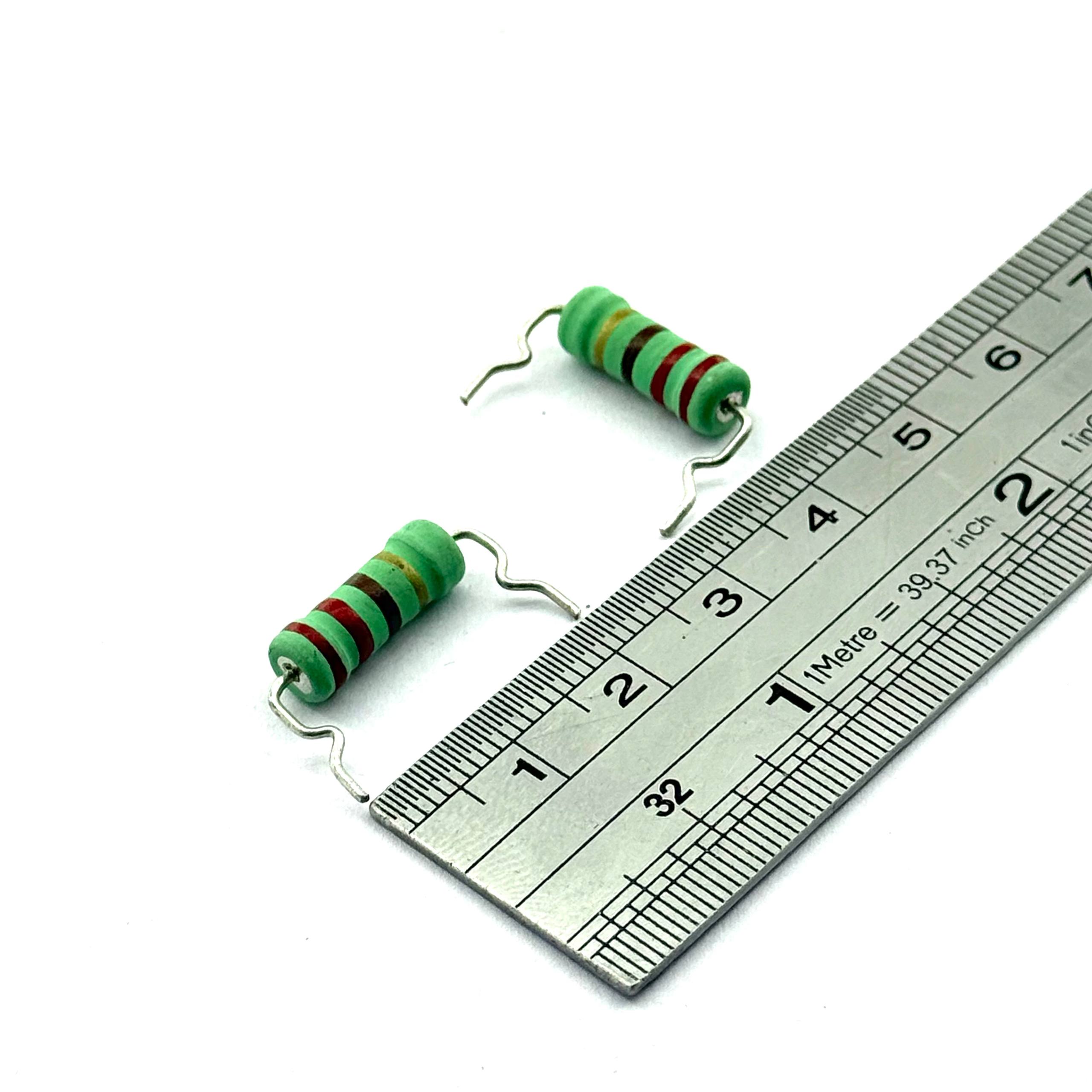 resistor-220ohm-3w مقاومت 220 اهم 3 وات 5 درصد - تصویر 1