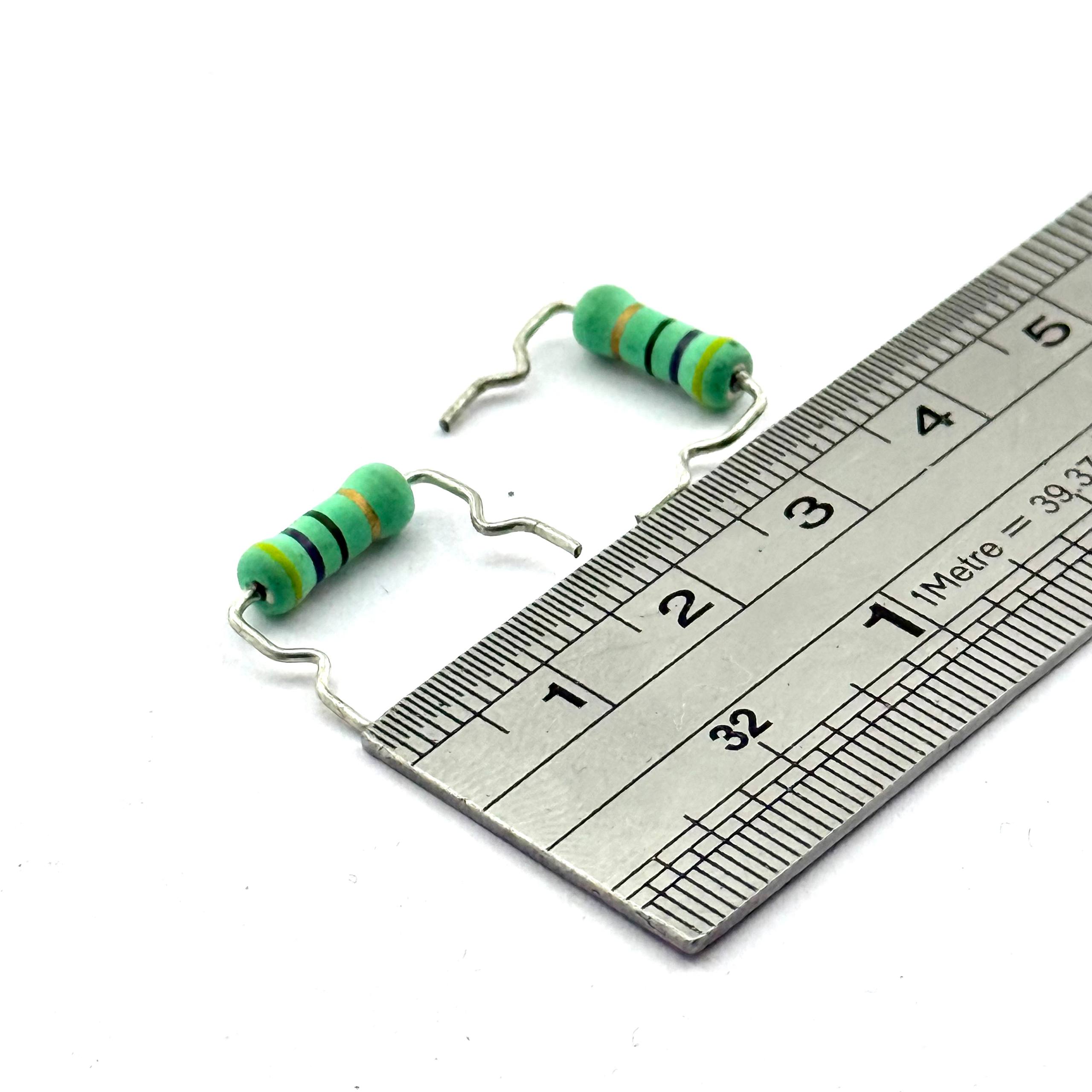 resistor-47ohm-2w مقاومت 47 اهم 2 وات 5 درصد - تصویر 1