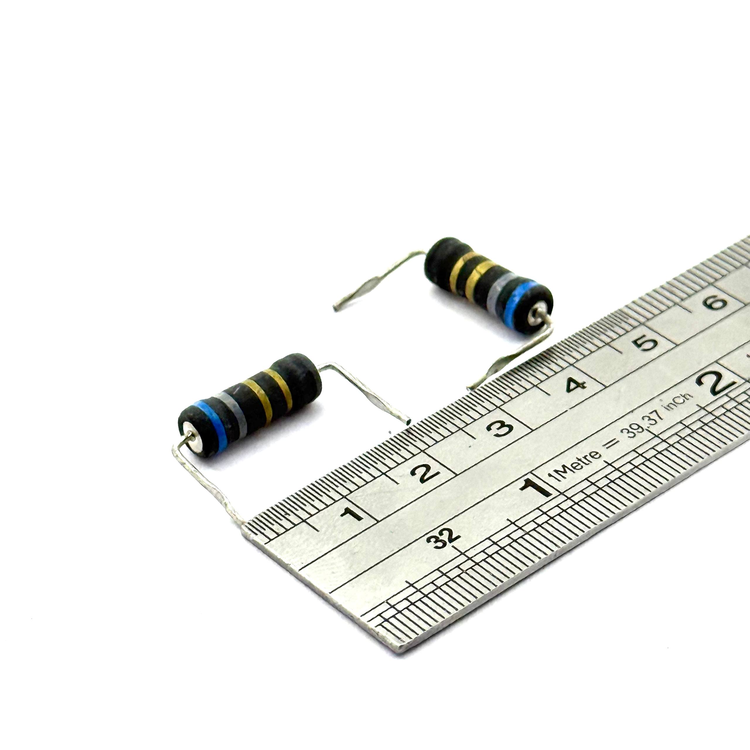 resistor-6.8ohm-3w مقاومت 6.8 اهم 3 وات 5 درصد - تصویر 1